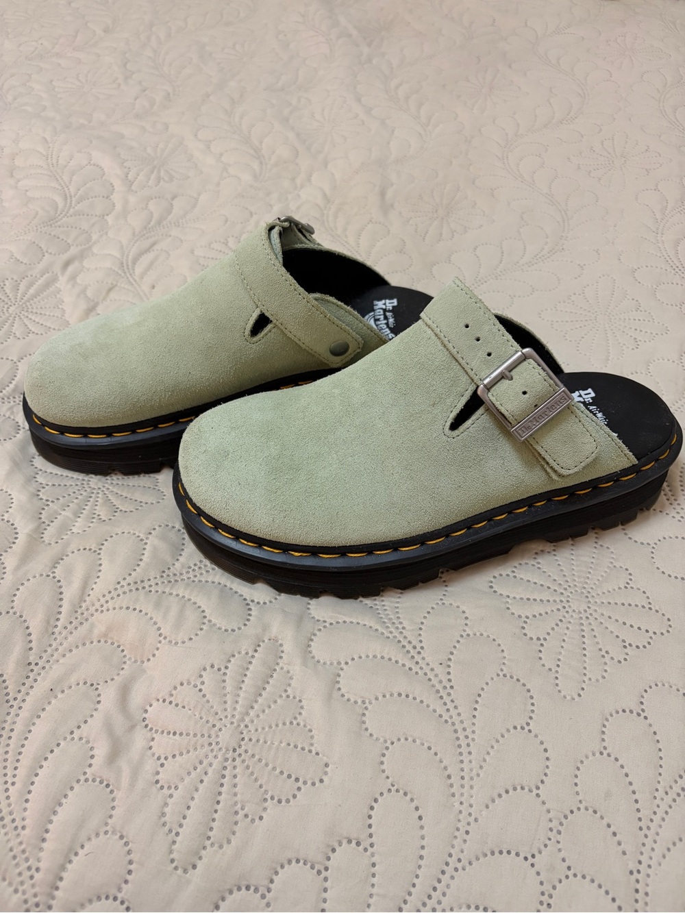 Dr. Martens Suede Mule